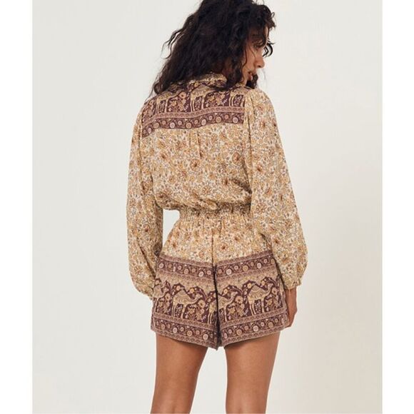 Spell & The Gypsy Collective Sundown Romper – Spice – Size Small 🌞🐪- NWOT - Picture 4 of 16